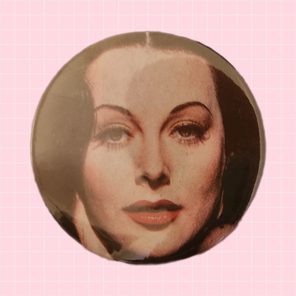 Hedy Lamarr 2" Pin